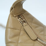 Chanel Clutch with Chain Dark Beige GHW - (BRANDNEW)