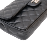 HOLD | Chanel East West Flap Black SHW - s11