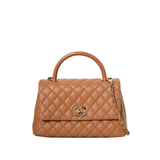 Chanel Coco Handle Medium Caramel