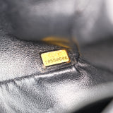 Chanel East West Flap Black Caviar SHW - s10