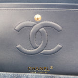 HOLD | Chanel Double Flap Medium Denim GHW