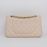 Chanel Double Flap Medium Cream -s29