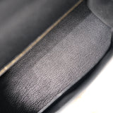 Hermes Kelly 25 Sellier Epsom Noir GHW - U
