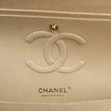 Chanel Double Flap Medium Beige Claire GHW - (MICROCHIP)
