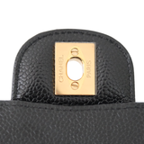 Chanel Double Flap Medium Black GHW - s31