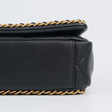 Chanel Never Ending Medium Flap Black