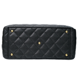 HOLD | Chanel Coco First Tote Caviar Black GHW - (MICROCHIP)