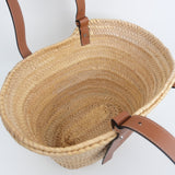 Loewe Raffia Basket Tote Bag