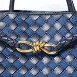 Bottega Veneta Andiamo Medium Abyss and Indigo
