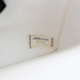 Chanel Double Flap Medium Caviar White GHW - s27