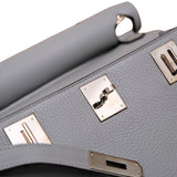 Hermes Jypsiere 28 Blue Lin PHW - X