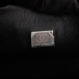 Chanel Strass Swarovski Crystal Black Tweed Medium Classic Flap