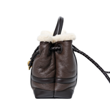 Bottega Venetta Andiamo Small Aviator Brown