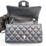 HOLD | Chanel Mini Rectangle Black Caviar SHW -s24