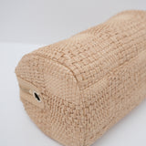 Chanel Mini Bowling Bag Raffia GHW