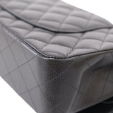 Chanel Double Flap Medium Black SHW - (MICROCHIP)