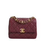 HOLD | Chanel Coco First Small Burgundy GHW - (MICROCHIP)