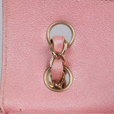 HOLD | Chanel Double Flap Medium Pink Iridescent -s27