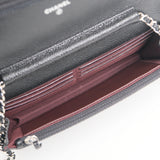 Chanel Wallet On Chain Black SHW -s27