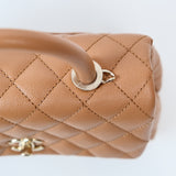 Chanel Coco Handle Caramel GHW -s31