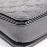 Louis Vuitton Black Monogram Empriente Leather Pochette Metis Bag