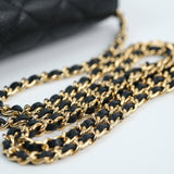 Chanel Wallet on Chain (WOC) BLack Caviar -s29