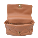Chanel 19 Small Caramel