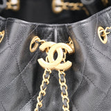 HOLD | Chanel 25 Small Black Caviar GHW