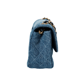 Chanel Mini Rectangle Denim GHW - (MICROCHIP)