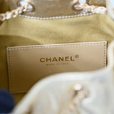 Chanel 25 Mini Gold Metallic