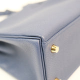 HOLD | Hermes Kelly 25 Blue Nuit GHW - W