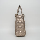 Dior Lady D Small Metallic Gold