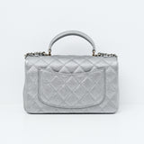 Chanel Mini Rectangle Top Handle Silver SHW - s31