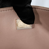 Chanel Chevron Le Boy Old Medium Dark Beige GHW