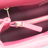 HOLD | Chanel Coco Handle Medium Burgundy GHW - (MICROCHIP)