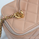 Chanel Vanity Top Handle Pink Beige - s31