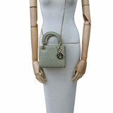 Lady Dior Mini Ostrich