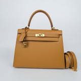 HOLD | Hermes Kelly 25 Sellier Sesame - Z