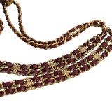 HOLD | Chanel Coco First Small Burgundy GHW - (MICROCHIP)