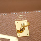 Hermes Kelly 25 Sellier Gold GHW - Z