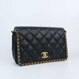 Chanel Never Ending Medium Flap Black