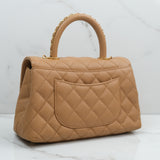 On Hold - Chanel Coco Handle Small Caramel