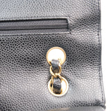 Chanel Double Flap Medium Black - s11