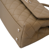 Chanel Coco Handle Small Dark Beige GHW - (UNUSED)