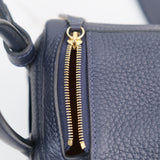 Hermes Mini Lindy Bleu Nuit - Z