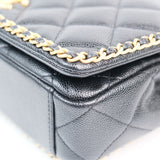 Chanel Neverending Chain Black Medium