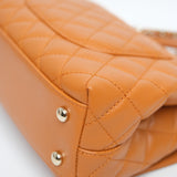 Chanel Coco Handle Caramel Small - (MICROCHIP)