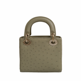 Lady Dior Mini Ostrich