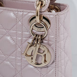 Lady Dior Mini Lotus Pearl GHW