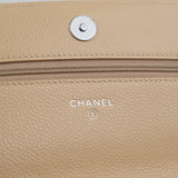 Chanel Wallet on Chain (WOC) Beige SHW - Chip; 2023